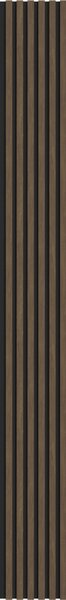 Mexen Lam-B, akustické stenové lamely 275 × 30 cm, HDF doska 4 mm, technická dyha, orech kakaový, S100-275307-3015-018