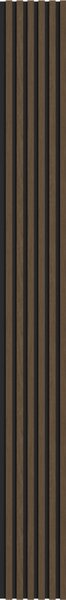 Mexen Lam-B, akustické stenové lamely 275 × 30 cm, HDF doska 4 mm, technická dyha, orech espresso, S100-275307-3015-019