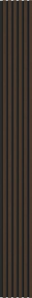 Mexen Lam-B, akustické stenové lamely 275 × 30 cm, HDF doska 4 mm, technická dyha, orech palisandrový, S100-275307-3015-021