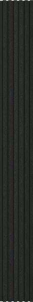 Mexen Lam-B, akustické stenové lamely 275 × 30 cm, HDF doska 4 mm, technická dyha, dub čierny striebristý, S100-275307-3015-025