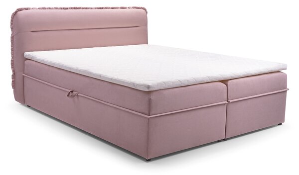 Manželská posteľ Corsa 180x200cm, ružová + matrace!