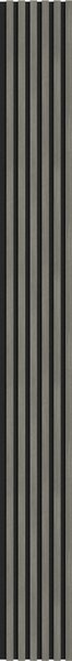Mexen Lam-F, akustické stenové lamely 275 × 30 cm, plstený podklad 8 mm, technická dyha, dub Heritage, S105-275307-3015-008
