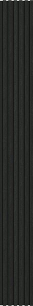 Mexen Lam-F, akustické stenové lamely 275 × 30 cm, plstený podklad 8 mm, technická dyha, dub čierny striebristý, S105-275307-3015-025