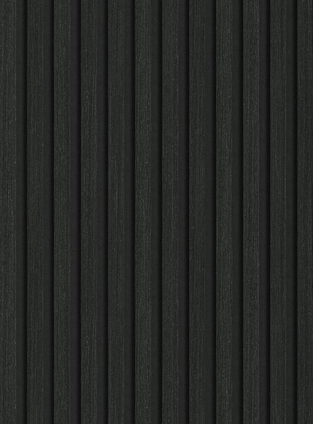Mexen Lam-F, akustické stenové lamely 275 × 30 cm, plstený podklad 8 mm, technická dyha, dub čierny striebristý, S105-275307-3015-025