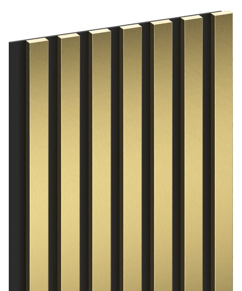 Mexen Lam-B, stenové lamely 275 × 31,5 cm, HDF doska 4 mm, zlatá, S100-275317-2812-057