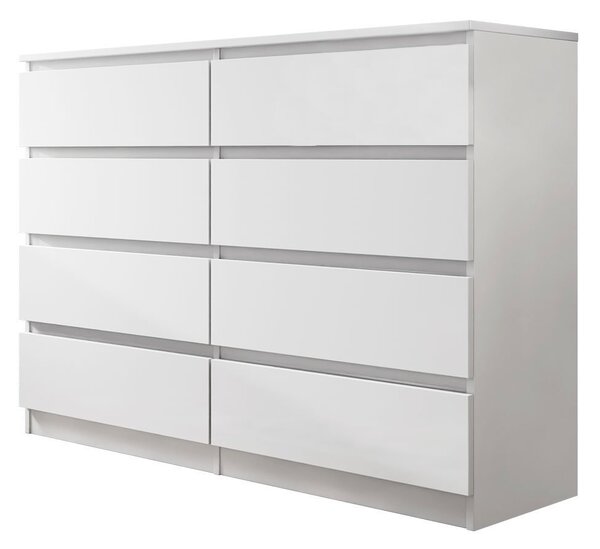 Mirjan24 Komoda Osko 140 OK8, Farby:: biela Mirjan24 5902928305241