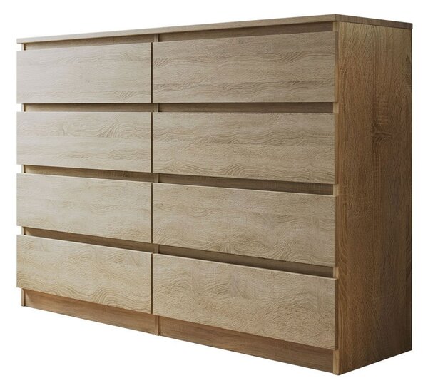 Mirjan24 Komoda Osko 140 OK8, Farby:: biela Mirjan24 5902928305241