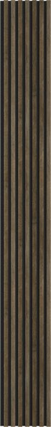 Mexen Lam-F, akustické stenové lamely 275 × 31,5 cm, filc 6 mm, dub espresso, S105-275317-2812-065