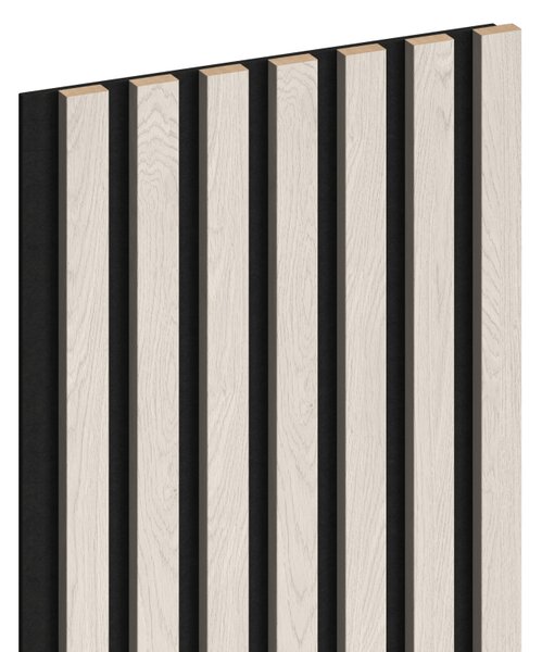 Mexen Lam-F, akustické stenové lamely 275 × 31,5 cm, filc 6 mm, dub polárny, S105-275317-2812-067