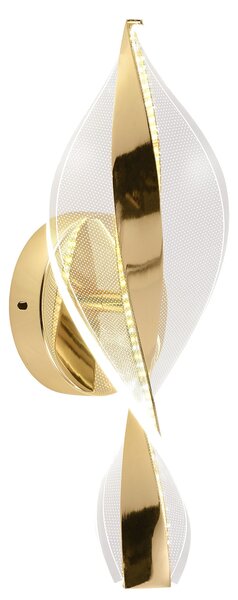 Toolight Toolight, LED nástenné svietidlo 5W, 4000K, G031-W, zlatá, OSW-00699