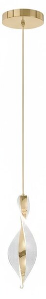 Toolight Toolight, LED závesné svietidlo, 5W, 4000K, 4500lm, G120-CP, zlatá, OSW-02600