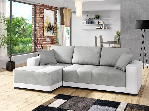 Mirjan24 Rohová sedacia súprava Melan, Strana: ľavá, Dostupné poťahy: Alova 04 + Alova 36 5902928181609