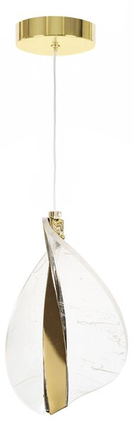 Toolight Toolight, LED závesné svietidlo 7W, 4000K, 500lm, G129-CP, zlatá, OSW-02603