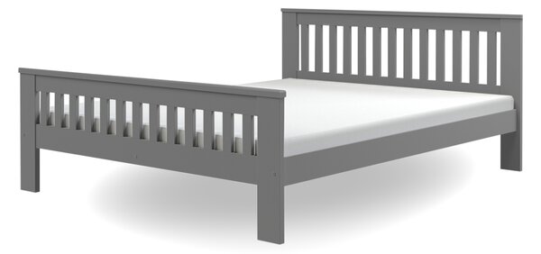 DL Manželská posteľ s roštom Laura - antracit Rozmer lôžka: 160x200