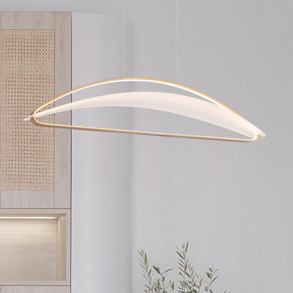 Toolight Toolight, stropné svietidlo 100cm, 50W, 4000K, 3500lm, G124-CP, zlatá, OSW-02616