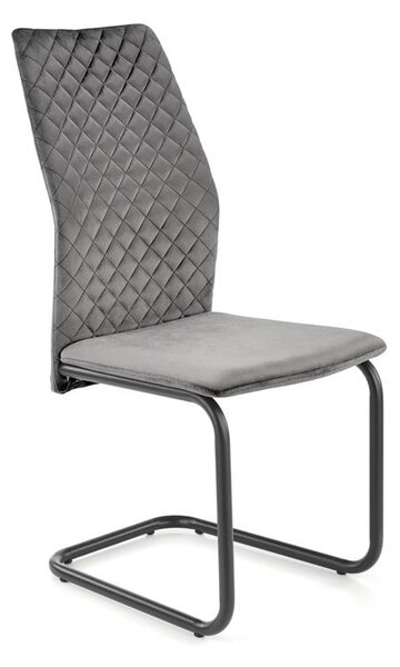Halmar K444 stolička šedá