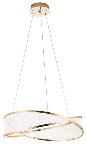 Toolight Toolight, stropné svietidlo 50cm, 62W, 4000K, 4500lm, G136-CP, zlatá, OSW-02620