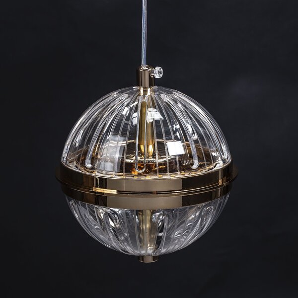 Toolight Toolight, stropné svietidlo 50cm, 160W, 4000K, 5000lm, G143-CP, zlatá, OSW-02613