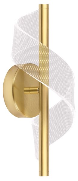 Toolight Toolight, LED nástenné svietidlo 5W, 500lm, G032-W, zlatá, OSW-09700