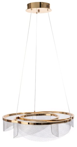 Toolight Toolight, stropné svietidlo 50cm, 57W, 4000K, 4000lm, LED G138-CP, zlatá, OSW-02622