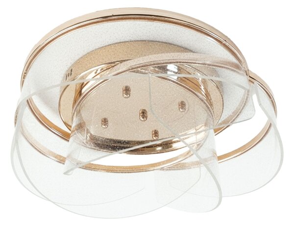 Toolight Toolight, LED stropné svietidlo 57W, 4000lm, 4000K, G139-C, zlatá, OSW-02623