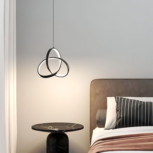 Toolight Toolight, LED stropné osvetlenie 13W, 4000K, APP1784-CP, čierna matná, OSW-08978