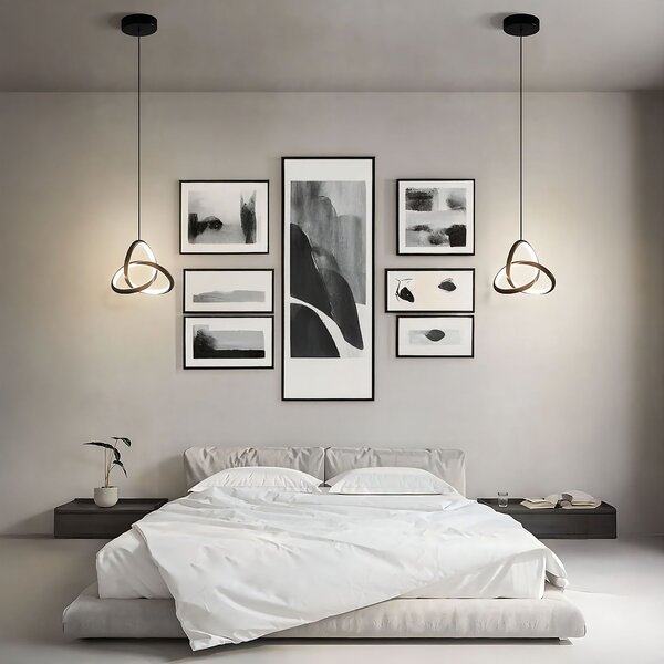 Toolight Toolight, LED stropné osvetlenie 13W, 4000K, APP1784-CP, čierna matná, OSW-08978