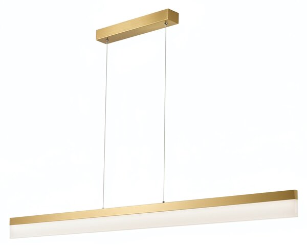 Toolight Toolight, LED stropné svietidlo 120cm, APP1694-CP, zlatá matná, OSW-07891