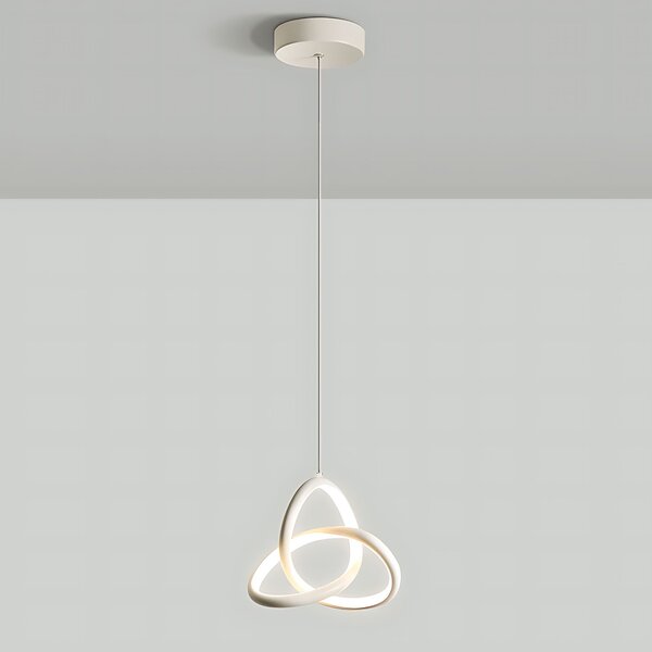 Toolight Toolight, LED závesné osvetlenie 13W, 500lm, 4000K, APP1783-CP, biela, OSW-08969