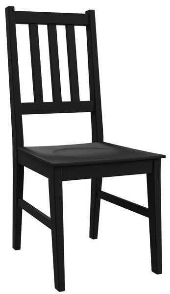 MEBLINE Stolička BOS 4D čierna