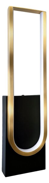 Toolight Toolight, LED nástenné svietidlo 10W, 4000K, APP1782-W, zlatá matná-čierna, OSW-06359