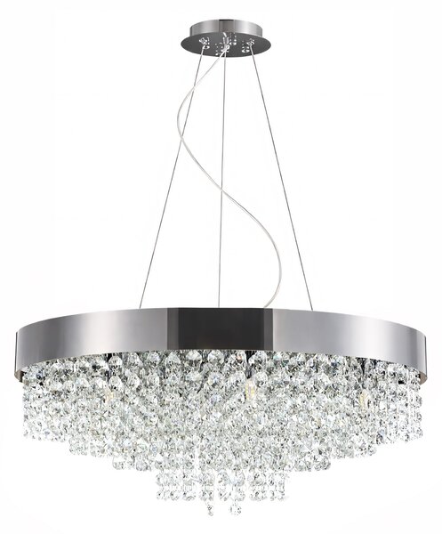 Toolight Toolight, stropné svietidlo 60cm, 16xG9, APP1786-5CP, chrómová, OSW-04057