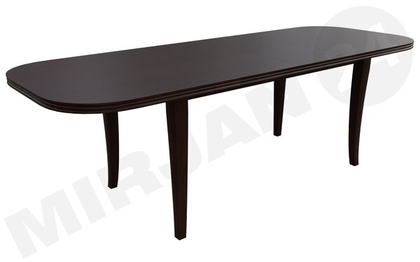 Mirjan24 Rozkladací stôl A2 90x160x240, Morenie: orech 5902928622188