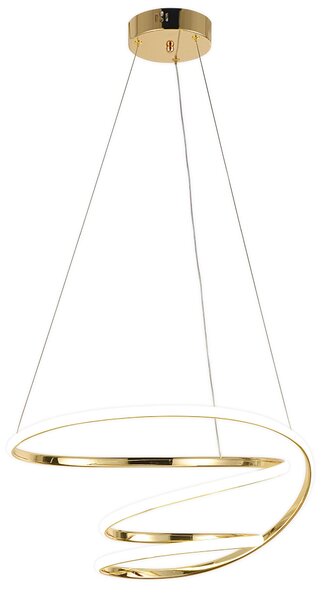 Toolight Toolight, LED stropné svietidlo 51cm, 72W, 4000K, G080-1CP, zlatá matná, OSW-09739
