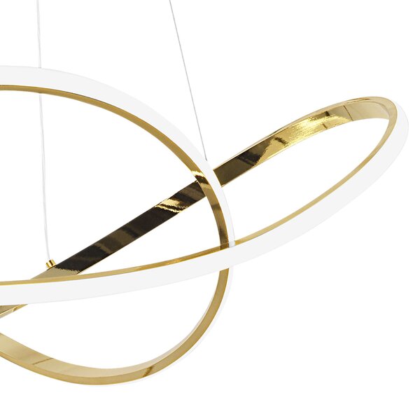 Toolight Toolight, LED stropné osvetlenie 73cm, 70W, 4500lm, 4000K, G078-1CP, zlatá, OSW-09738