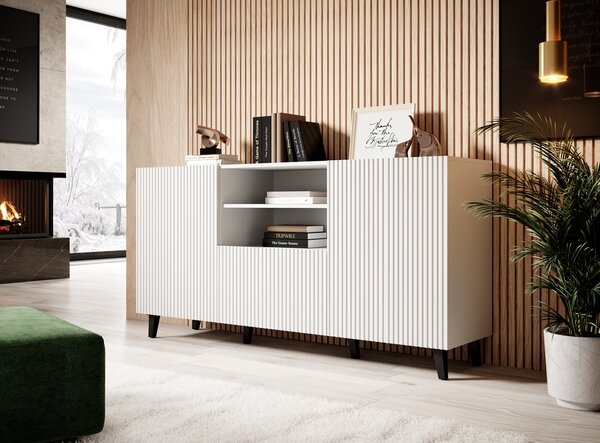 MEBLINE Komoda FASO 150 biela