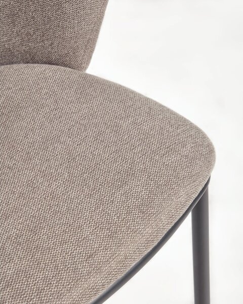 Svetlohnedá barová stolička (výška sedadla 65 cm) Ciselia – Kave Home