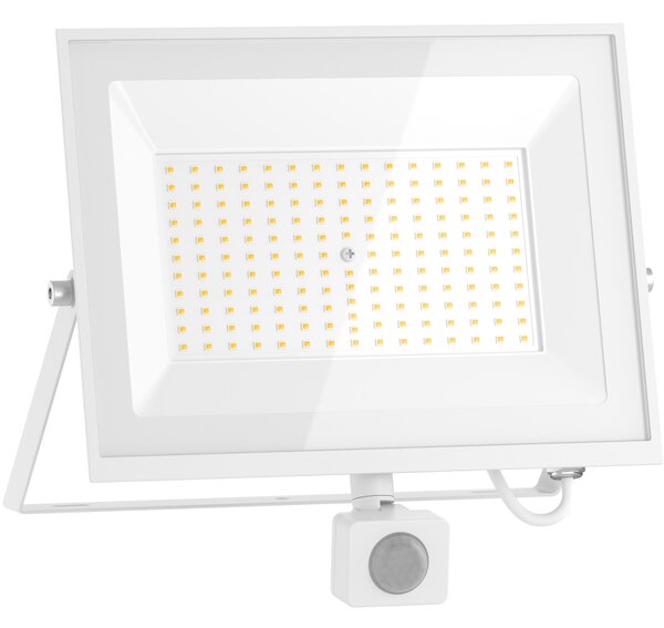 Mexen Luxpro+ LED reflektor s pohybovým senzorom, 100W, neutrálna - 4000K, 11000 lm, biela - L236-100-40-20