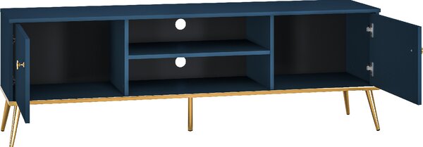 MEBLINE TV stolík SOLER 05 tmavomodrý