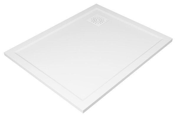 Gelco Gelco, XENA vanička z liateho mramoru, obdĺžnik 100x80cm, biela, HX10080