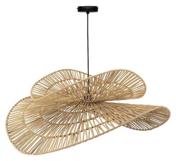 Toolight Toolight, prírodné BOHO závesné svietidlo 80cm, APP1738-1CP, OSW-06061