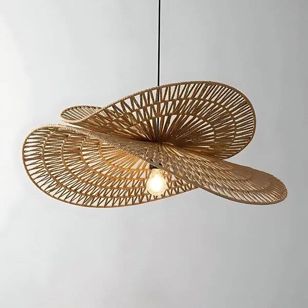 Toolight Toolight, prírodné BOHO závesné svietidlo 80cm, APP1738-1CP, OSW-06061