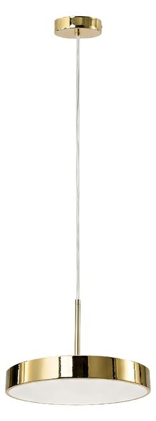 Toolight Toolight, LED závesné osvetlenie 30cm, 24W, APP1686-1CP, zlatá lesklá, OSW-06544