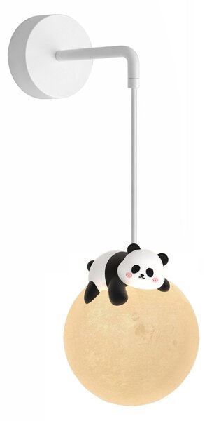 Toolight Toolight, nástenné svietidlo PANDA G163-1W, čierna-biela, OSW-07803