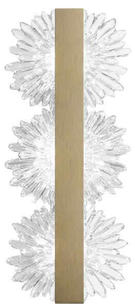 Toolight Toolight, LED nástenné svietidlo, 9W, 500lm, 4000K, G149-3W, zlatá matná, OSW-04705