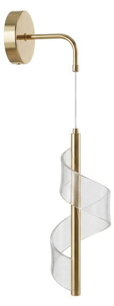 Toolight Toolight, LED nástenné svietidlo, 10W, 1000lm, 4000K, G177-W, zlatá lesklá, OSW-07821