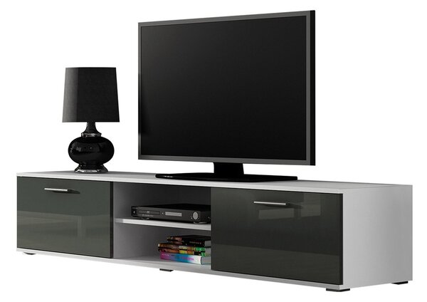 Mirjan24 TV stolík 180 Boho B3, Farby: čierny / čierny lesk 5902928097474