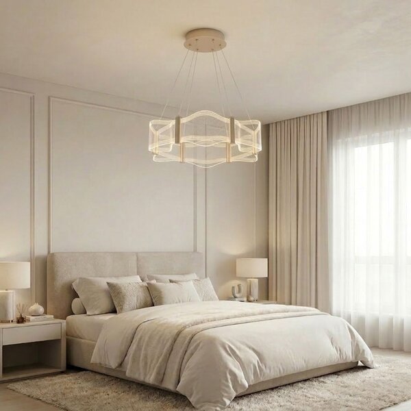 Toolight Rea, ZÁVESNÁ STROPNÁ LAMPA G151-CP GOLD, OSW-04707