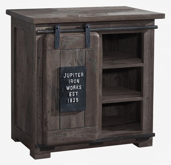 IRON Komoda mango 70x45x70 sivá, lakovaná