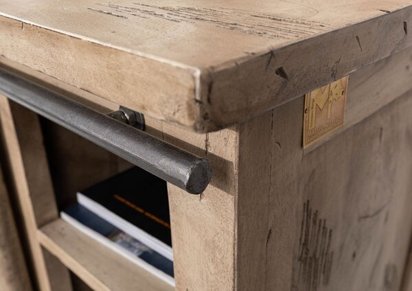 IRON Komoda Mango 70x45x70 bielená, lakovaná